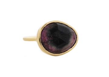 Watermelon Tourmaline Faye Ring- no. 44