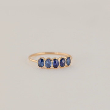 Multi Stone Sapphire Ring- no. 46