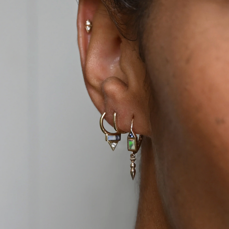 AZ Honey Hook Earrings - Pair