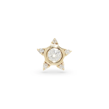 Diamond Star Studs-OD Fine Earrings-Marisa Mason