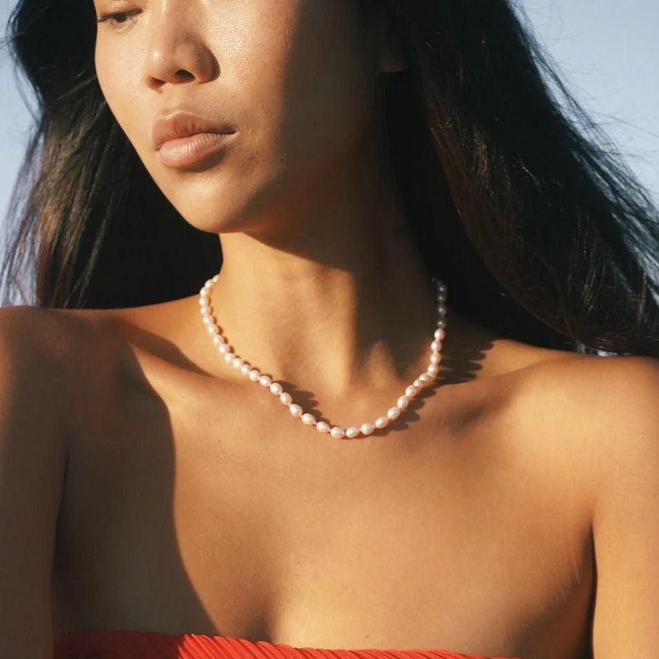 Cluster Pearl Necklace | Satomi Studio – Marisa Mason