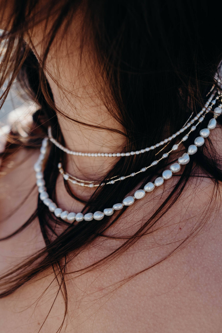 The Modern Pearl Necklace