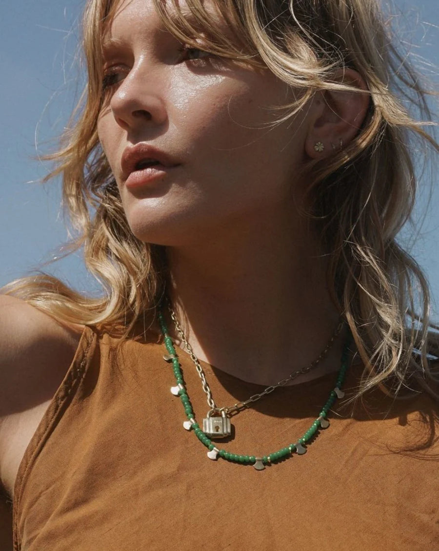 Gembok Pendant Necklace-OD Fashion Necklaces-Satomi Studio-Marisa Mason