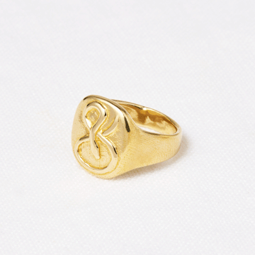 Serpent Signet ring-MM Fashion Rings-Marisa Mason Jewelry-Marisa Mason