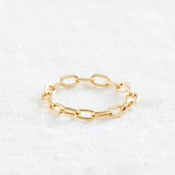 Big Link Chain ring-Marisa Mason Jewelry-Marisa Mason Jewelry 14k gold ring