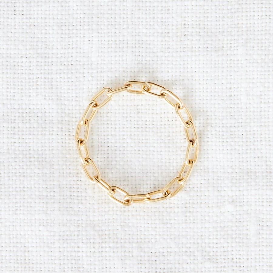 Big Link Chain ring-Marisa Mason Jewelry-Marisa Mason Jewelry 14k gold ring