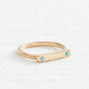 3 of 3: Double Turquoise Message Ring-Marisa Mason Jewelry-Marisa Mason Jewelry