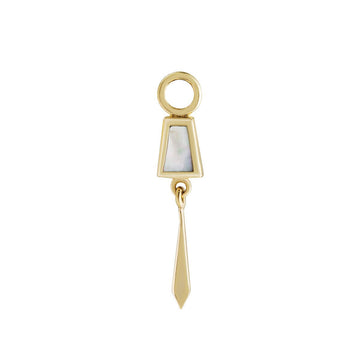 Mother of Pearl Tassel Charm .1
