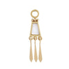 Mother of Pearl Tassel Charm .3-OD Fine Earrings-Marisa Mason