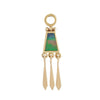 3 of 3: Mother of Pearl Tassel Charm .3-OD Fine Earrings-Marisa Mason