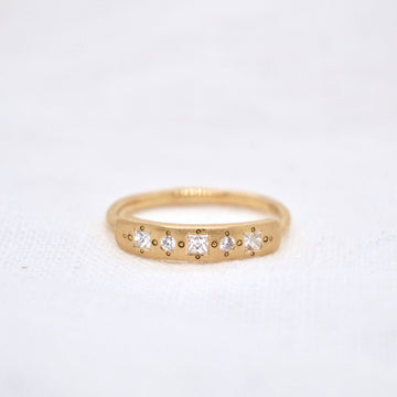 Starry Sky Princess Diamond Ring