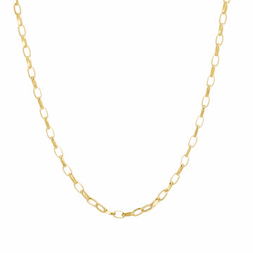 Augusta Chain-Gold Essentials-Marisa Mason Jewelry 14k gold chain simple chain delicate dainty everyday never take off jewelry