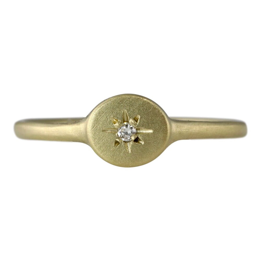 Starry Sky Baby Signet Ring