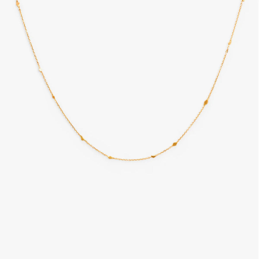 Little Gold Fleck Necklace