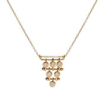 The Medium Diadem Drop Necklace-OD Fine Necklaces-Marisa Mason