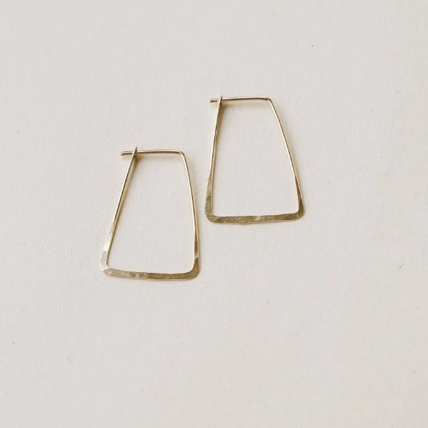 Seam Hoop-OD Fashion Earrings-Marisa Mason