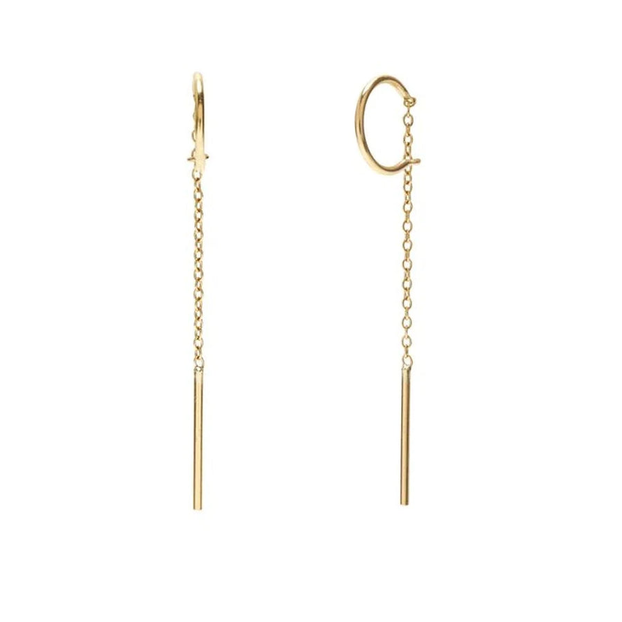 Gold Threader Earring