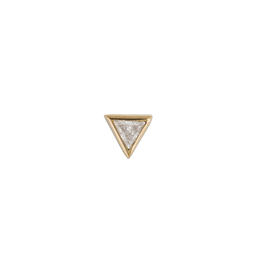 Trillion Diamond Stud-OD Fine Earrings-Marisa Mason