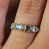 2 of 3: Oceanic Gemstone Ring-OD Fine Rings-Marisa Mason