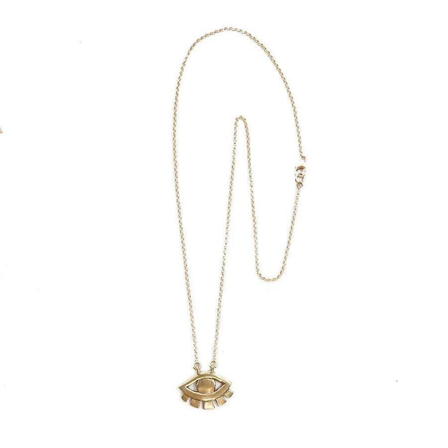 OJO-Marisa Mason Jewelry-18 inches-Brass on Gold Fill Chain-Marisa Mason Jewelry