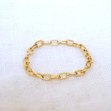 Small Open Link Chain ring