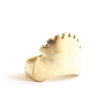 SOL Rings Sterling Silver, Brass Marisa Mason Jewelry