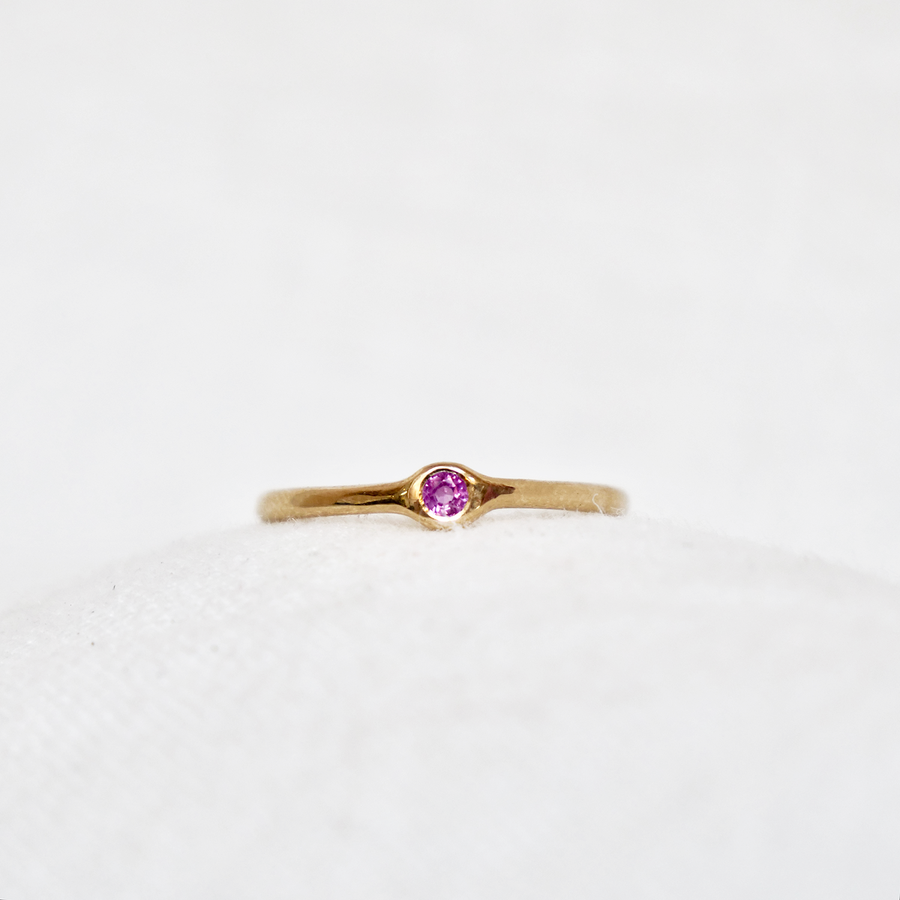Sola Pink Sapphire-MM Fine Rings-Marisa Mason